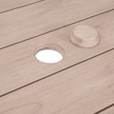 Sur Outdoor Dining Table Outdoor Furniture 6830.W-ET 842279146320