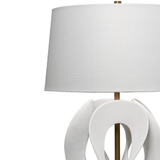 Swan Table Lamp Table + Desk Lamps 9SWANTLWH 688933041880