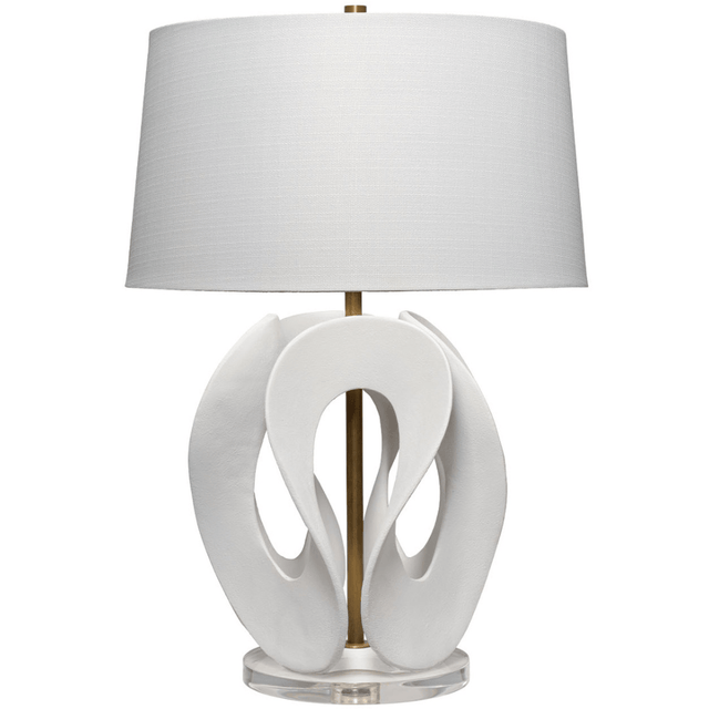 Swan Table Lamp Table + Desk Lamps 9SWANTLWH 688933041880