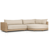 Sylvan Outdoor 2-Piece Sectional with Chaise Outdoor Furniture