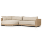 Sylvan Outdoor 2-Piece Sectional with Chaise Outdoor Furniture