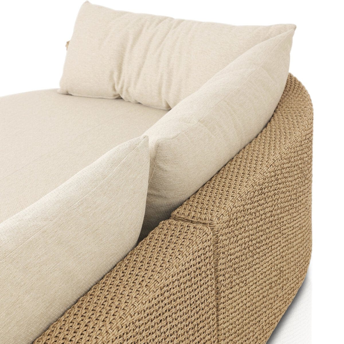 Sylvan Outdoor 2-Piece Sectional with Chaise Outdoor Furniture