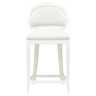 Sylvie Counter Stool Furniture FURSYLVACRSTUPWHAL-WH