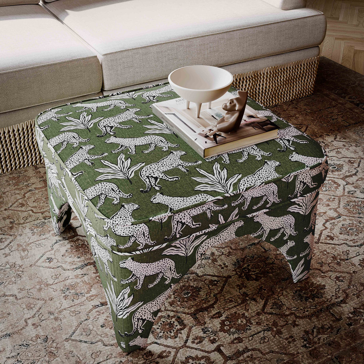 Taj Ottoman Ottomans + Stools