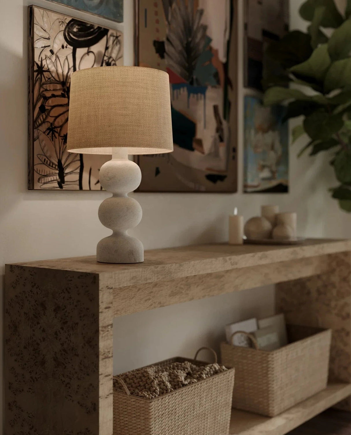 Talita Table Lamp Table Lamps HL934201-AGB 806134978853