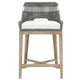 Tapestry Counter + Bar Stool Stool 6850CS.DOV/WHT/NG 842279116682