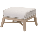 Tapestry Outdoor Footstool Ottomans + Stools 6851FS.WTA/PUM/W-ET 842279145590