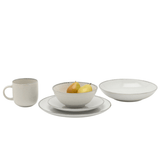 Tessa Gray Speckle Dinnerware (Pack of 4) Dinnerware