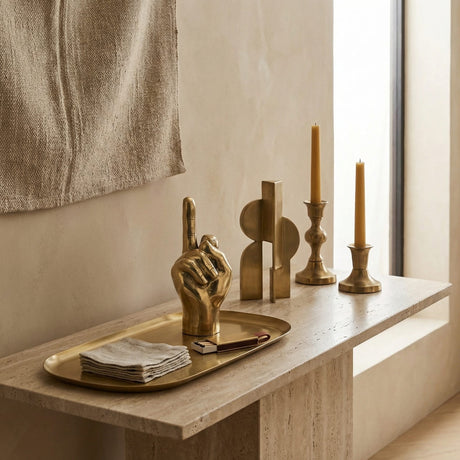 The Brass Finger Decorative Objects AB-1A-BR 00842449100565