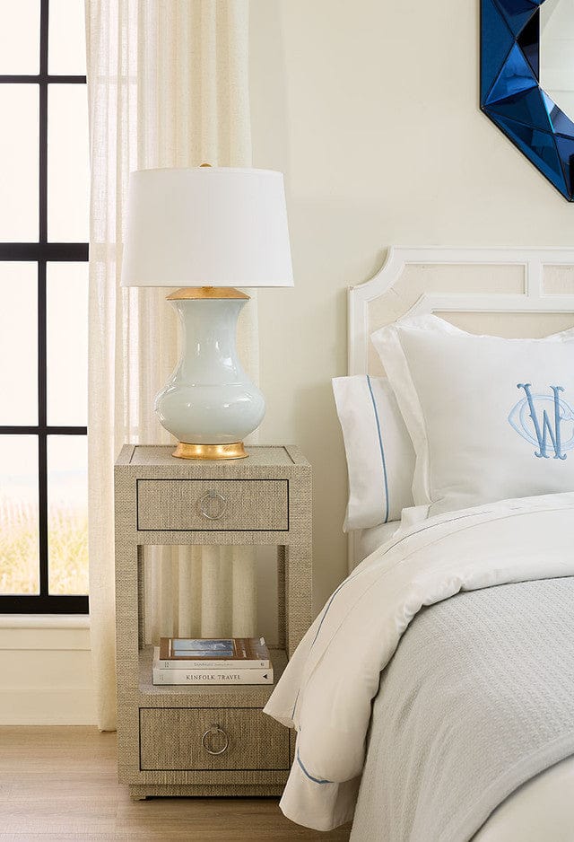 Thiri Lamp Table + Desk Lamps