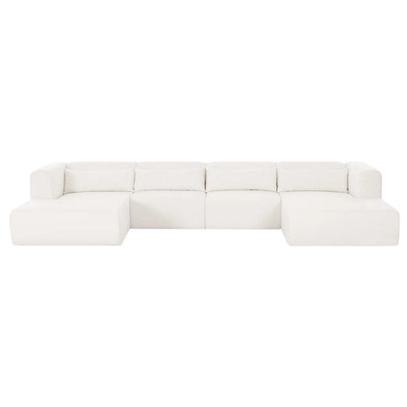 Tiara 4-Piece Modular U-Sectional Sectionals TOV-L54847-SEC 793580653635