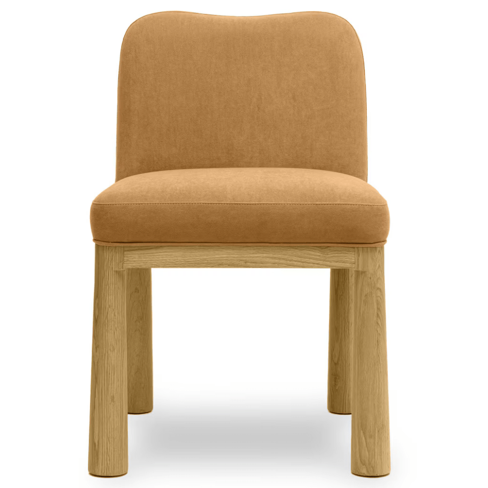 Tiara Velvet and Oak Dining Chair Dining Chair TOV-D69036