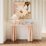 Titan Peach Rose Glossy Console Table Console Table TOV-OC69000