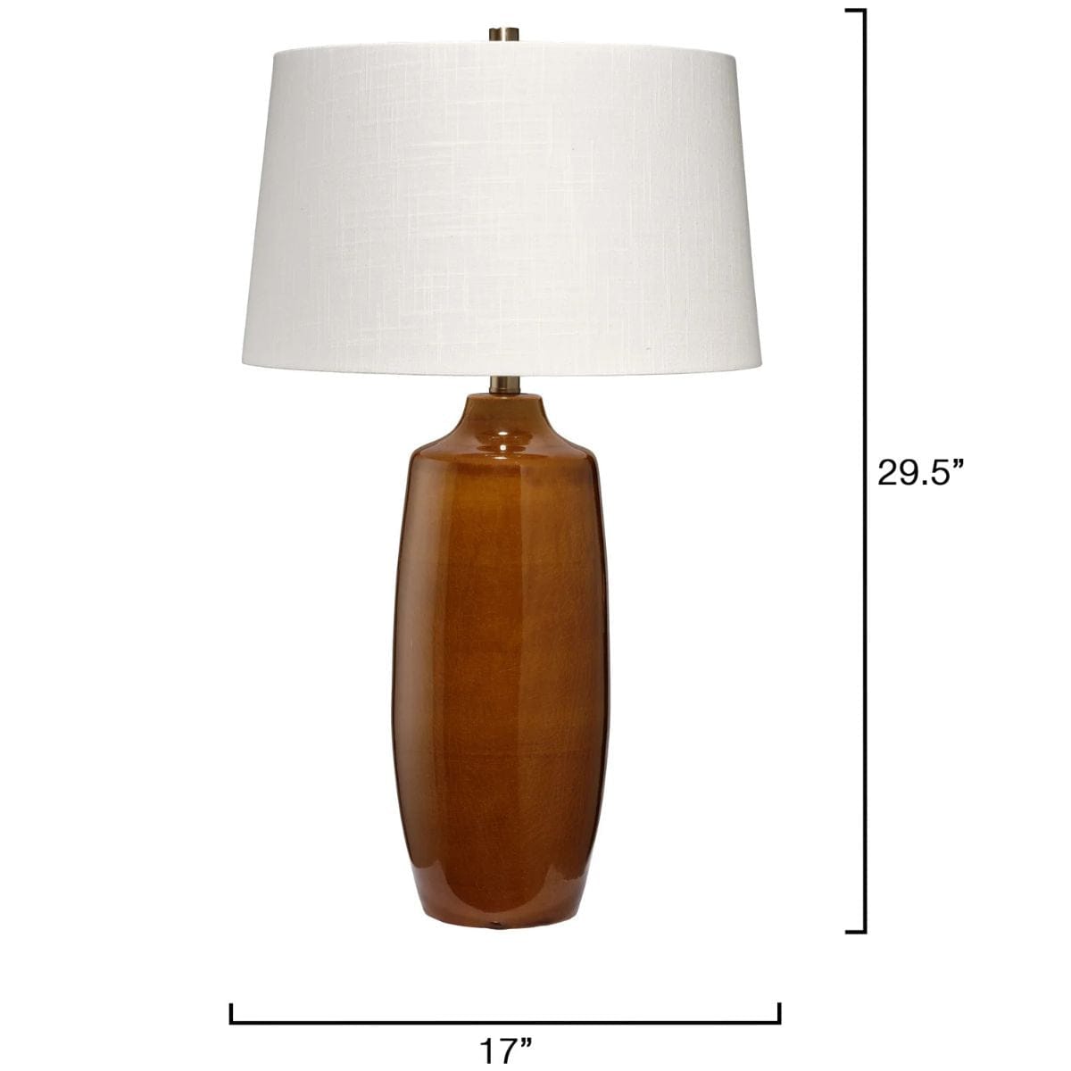 Toffee Table Lamp Table + Desk Lamps 9TOFFEETLBR 688933042689