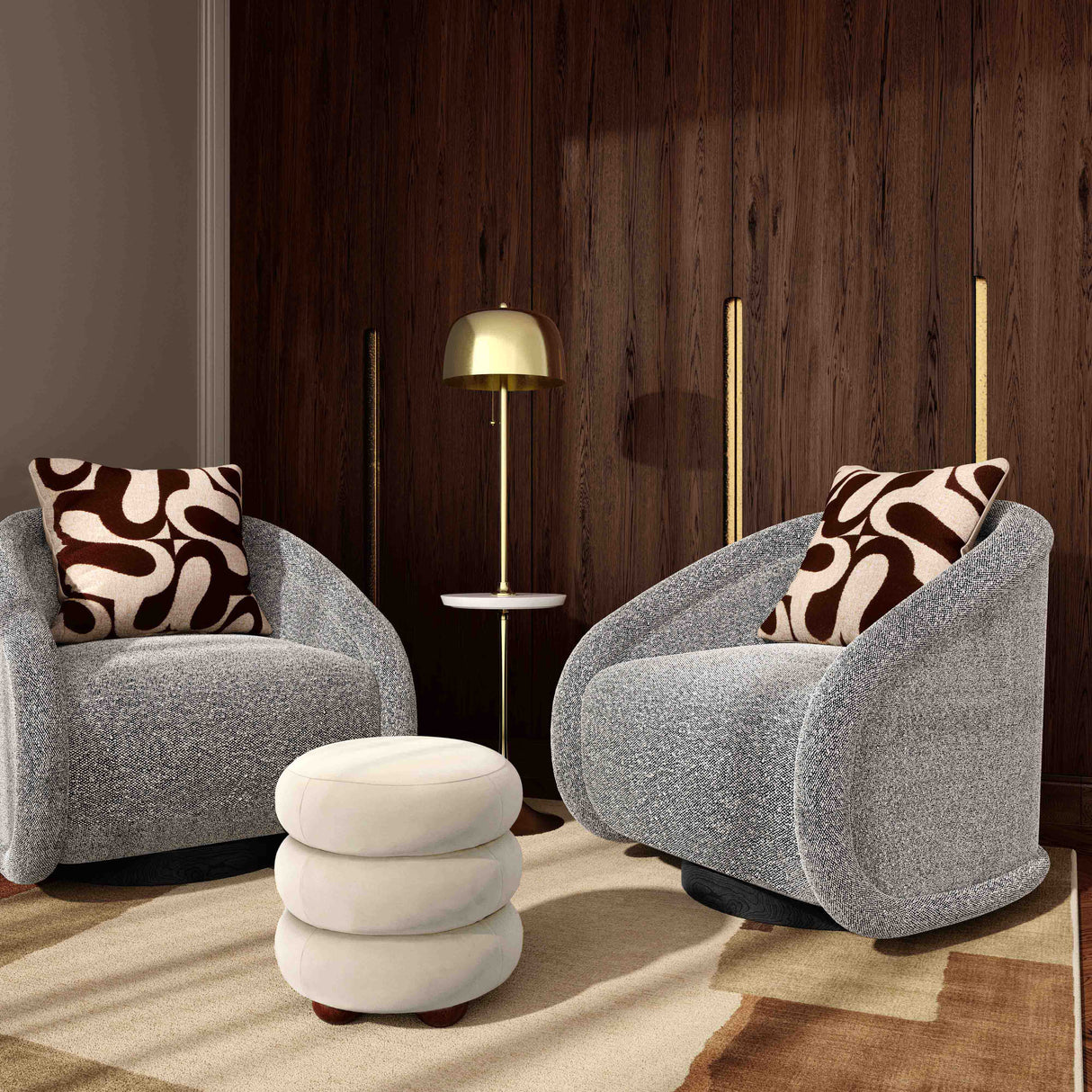 Tori Swivel Chair Occasional + Accent Chairs