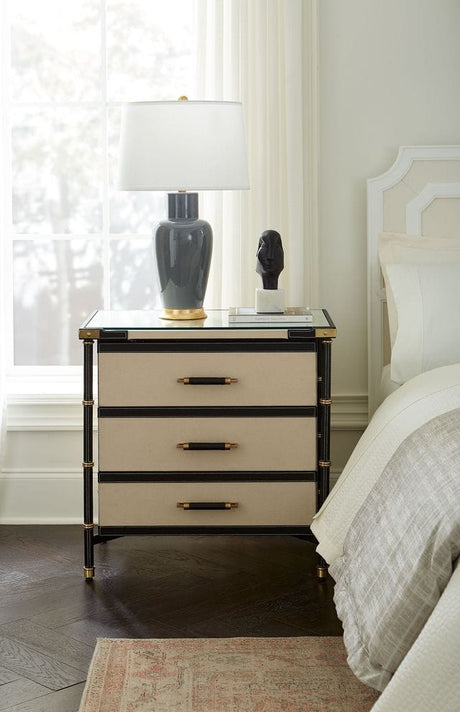 Toulon 3-Drawer Side Table Side Tables