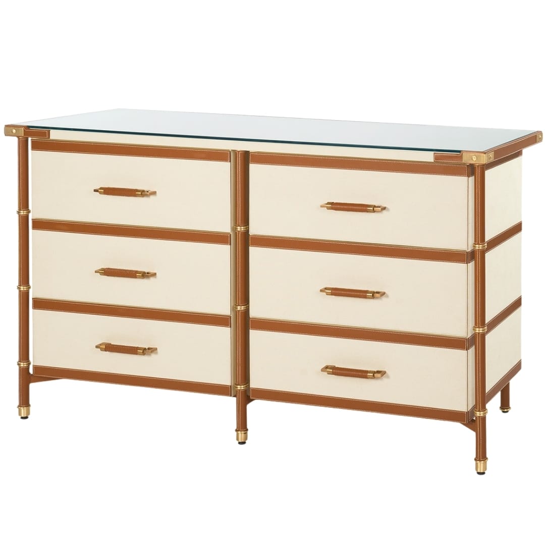 Toulon 6-Drawer Dresser Dressers + Chests