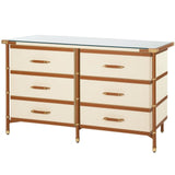 Toulon 6-Drawer Dresser Dressers + Chests