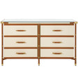 Toulon 6-Drawer Dresser Dressers + Chests TOU-250-50-404