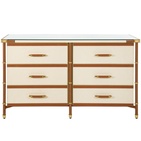 Toulon 6-Drawer Dresser Dressers + Chests TOU-250-50-404