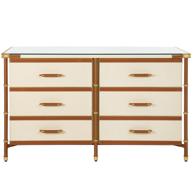 Toulon 6-Drawer Dresser Dressers + Chests TOU-250-50-404