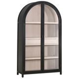 Toulouse Display Cabinet Cabinet 8110.BLK-BIR/NO