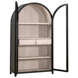 Toulouse Display Cabinet Cabinet 8110.BLK-BIR/NO