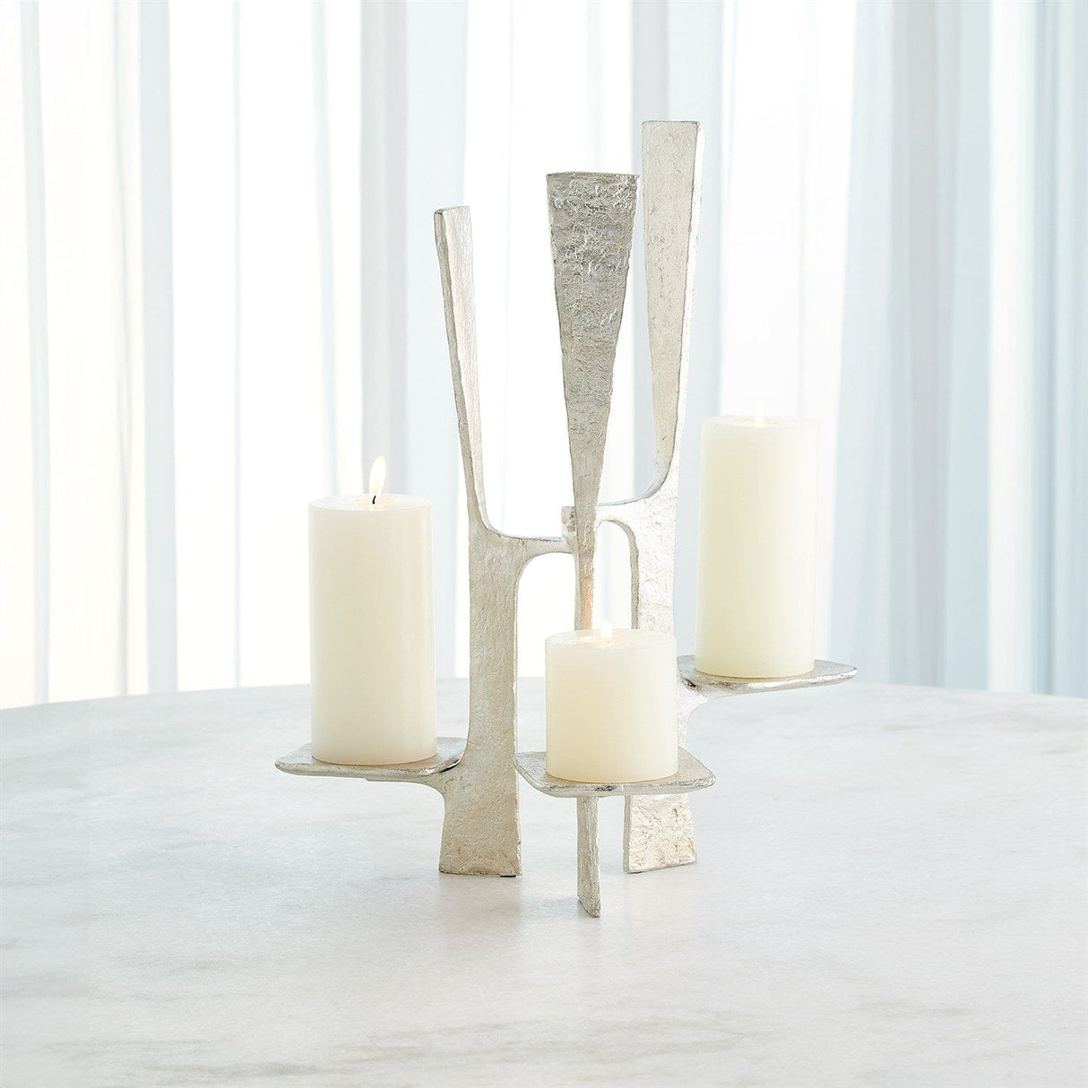 Triune Candleholder Decorative Object