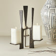 Triune Candleholder Decorative Object