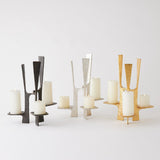 Triune Candleholder Decorative Object