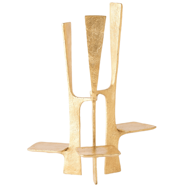Triune Candleholder Decorative Object 8.83209