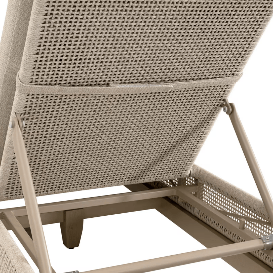 Tropez Outdoor Chaise Lounge Chaise Lounges + Daybeds 6845-NS.OAT/ECR/W-ET 842279145538