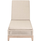 Tropez Outdoor Chaise Lounge Chaise Lounges + Daybeds 6845-NS.OAT/ECR/W-ET 842279145538