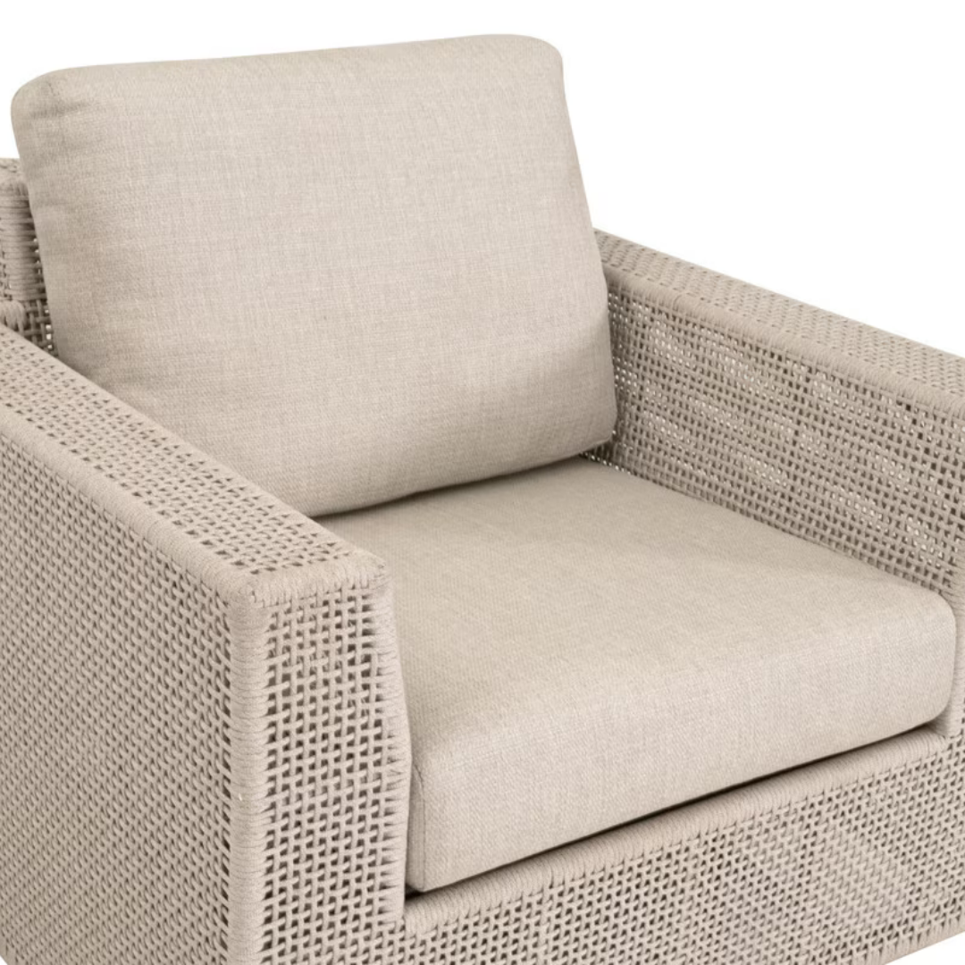 Tropez Outdoor Swivel Rocker Sofa Chair Outdoor Furniture