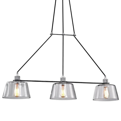 Troy Lighting Audiophile Linear Chandelier Chandelier WH_F6154-OS/PA