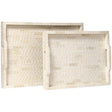 Tucker Tray Set (Set of 2) Trays OBJTUCKERTRWHS/2