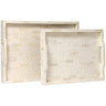 Tucker Tray Set (Set of 2) Trays OBJTUCKERTRWHS/2