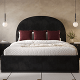 Tucker Velvet Bed Bed