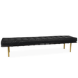 Tufted Gallery Bench Bench 32-1007BLK