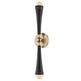 Tupelo Double Wall Sconce Sconces 2122-AGB 806134814458