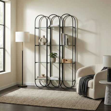 Ulla Bookcase Bookcases, Tall Cabinets + Shelving GBCS264MTB 00842449137608