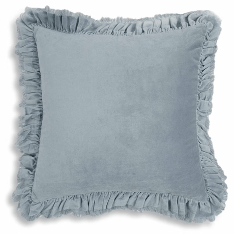 Valencia Distressed Velvet Pillow Pillow & Decor TOV-C18691