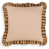 Valencia Striped Ruffle Pillow Pillow & Decor