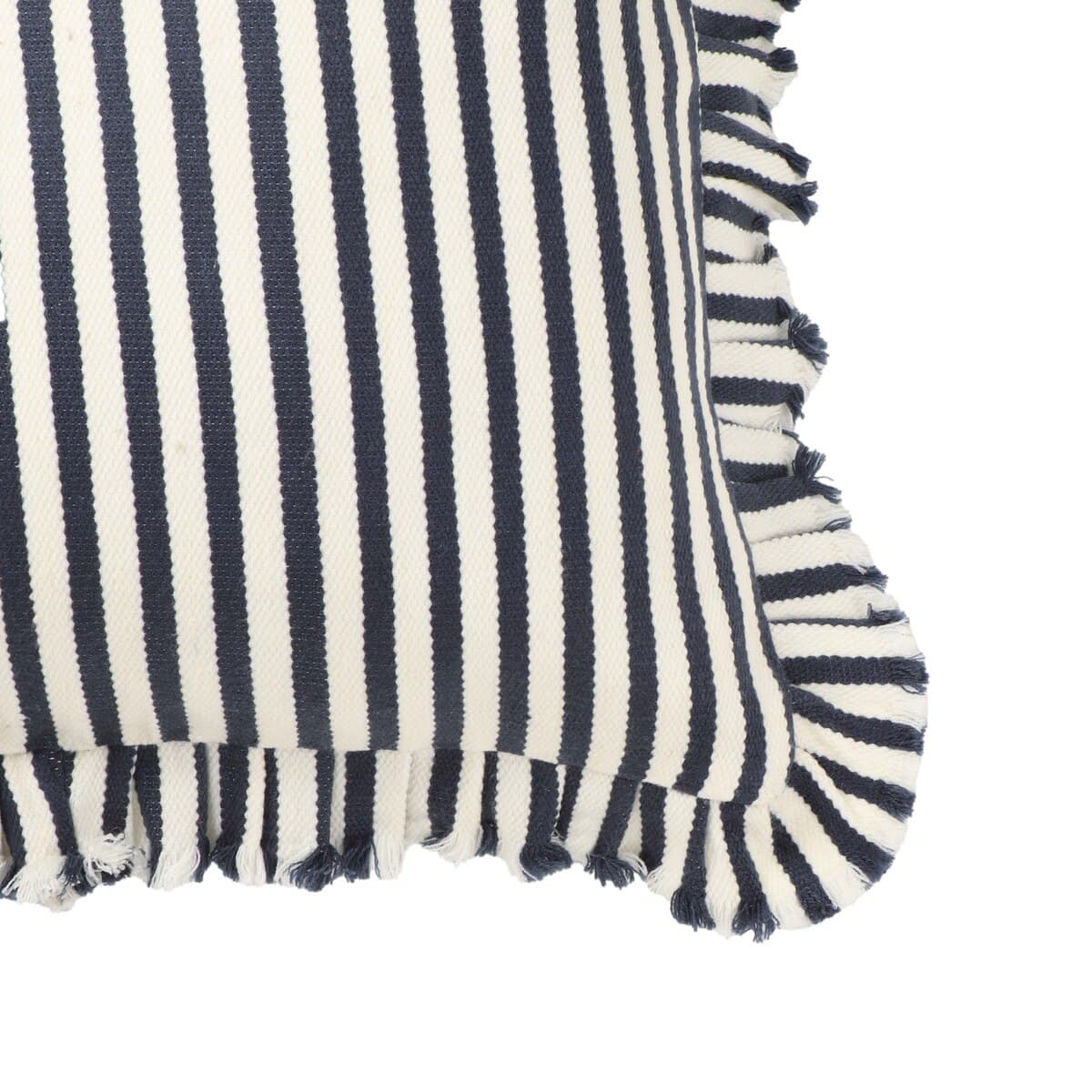 Valencia Striped Ruffle Pillow Pillow & Decor