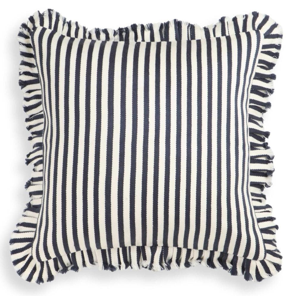 Valencia Striped Ruffle Pillow Pillow & Decor TOV-C18749