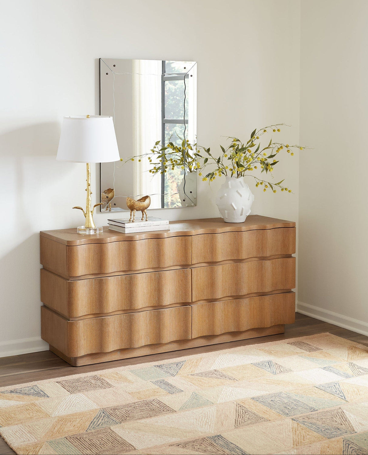 Vanessa 6 Drawer Dresser Dresser VAN-250-93