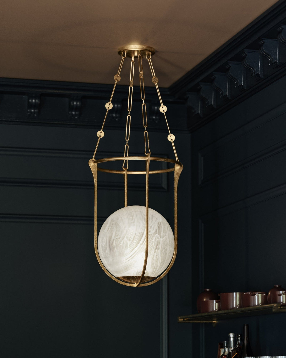 Verbank Lantern Round Pendants