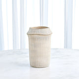 Vertical Edge Cement Vases and Pot Vases