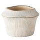 Vertical Edge Cement Vases and Pot Vases DES8.80154