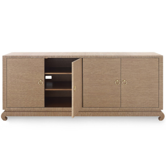 Meredith Extra Large 4-Door Cabinet